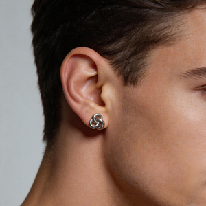 Boucles d'oreilles clous Triple <span class=keywords><strong>Boucle</strong></span> en Acier Chirurgical 316L Or Argent Noir à Visser Étanche <span class=keywords><strong>pour</strong></span> Piercing Hélix <span class=keywords><strong>Tragus</strong></span> - Product Image 2