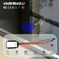 OEM ODM DC 12V 5A 60W Interrupteur intelligent à capteur tactile IP21 pour miroir, contrôle CCT, mémoire, intensité variable pour salle de bain