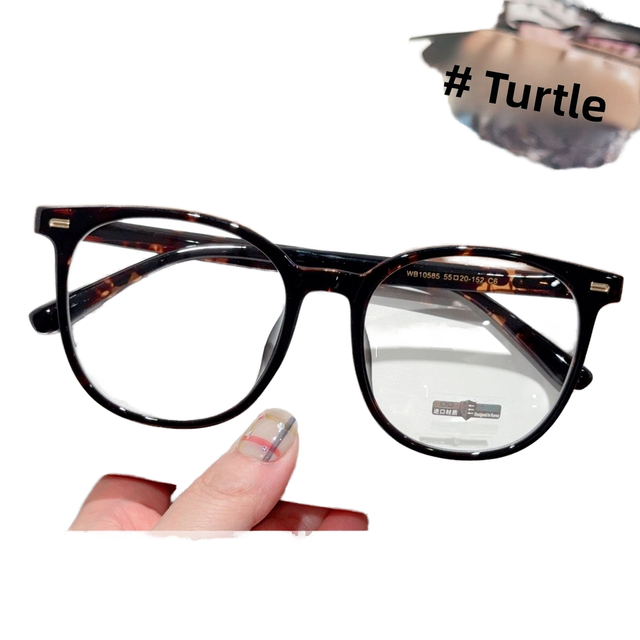 TR90 Comfortable Simple Ultra-Light Optical Glasses Frame Fashionable Gray Diamond Match Multiple Colors Mixed Batch