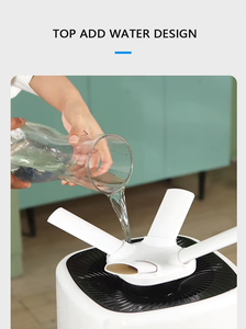 <span class=keywords><strong>Humidificador</strong></span> de <span class=keywords><strong>aire</strong></span> ultrasónico inteligente CB 21L, nueva torre de <span class=keywords><strong>calor</strong></span>/frío/niebla cálida para el hogar, dormitorio y coche, hervir agua eléctrica, vapor de plástico - Product Image 4