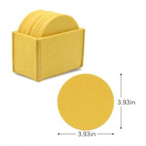 Sous-verres absorbants de boisson de feutre de vente chaude - Product Image 5