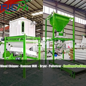 Ngành công nghiệp 1-10 t/h SINH KHỐI chìa khóa trao tay giấy thải tái chế gỗ pelletizing nhà máy để bán - Product Image 6