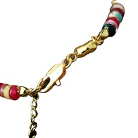 Mode minimaliste euro-japon-corée tendance chaîne lien Bracelet de poignet à la main perlé coloré pierre naturelle boule forme cadeau