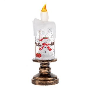 Nuovi articoli decorativi natalizi transfrontalieri: luci a candela, fiocchi <span class=keywords><strong>di</strong></span> <span class=keywords><strong>neve</strong></span>, luci a sfera <span class=keywords><strong>di</strong></span> cristallo natalizie a forma <span class=keywords><strong>di</strong></span> cartone animato - Product Image 3