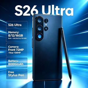 ขายดี สมาร์ทโฟน S26 Ultra รุ่นดั้งเดิม หน้าจอ 7.3 นิ้ว ปลดล็อคด้วยใบหน้า ชิปประมวลผล Deca Core แรม 16GB ความจุ 1TB รองรับ 5G เวอร์ชันสากล - Product Image 3