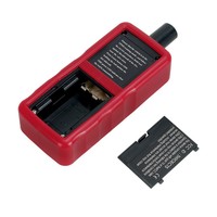 Herramienta de Activación y Reinicio TPMS EL-50449 para Vehículos, Detección de Presión de Neumáticos de 9V, Rojo y Negro