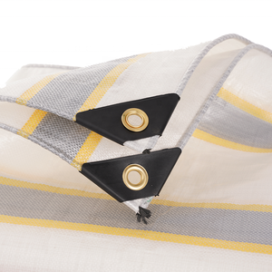 Bâche en polyéthylène tissé MILLION, résistante au soleil et à la pluie, en plastique HDPE, colorée, imperméable, 120g - Product Image 4