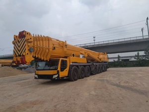 Grue hydraulique sur camion QAY500 de 500 tonnes, hauteur de levage de 102,5 m, moment de levage de 3557 kN/m, installation de parcs éoliens, levage lourd - Product Image 2