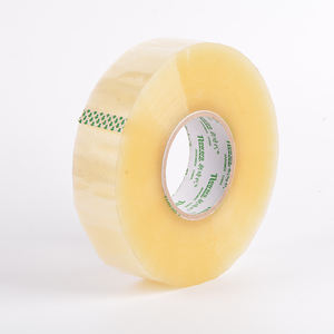 Makine rulo büyük rulo 72mm Bopp makinesi bant Sellotape ambalaj baskılı ambalaj yapışkan bant - Product Image 2
