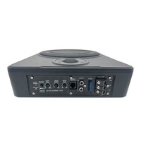 Subwoofer Delgado de 12V, Altavoz Activo SPL de 600W, Subwoofer para Debajo del Asiento de Automóvil con Tweeter