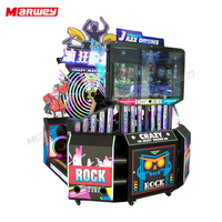 CHAUD Amusement populaire Super Crazy Jazz Drum monnayeur 43 pouces écran électronique Jazz Drum Game Equipment Music Game Machine