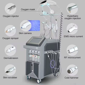 Pièce à main hydrodermabrasion Machine de microdermabrasion 10 en 1 avec oxygénothérapie et analyse de la peau pour clinique de beauté - Product Image 4