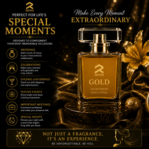 น้ำหอม Zesteq Gold สำหรับผู้หญิง 30 มล. โอ เดอ ปาร์ฟูม กลิ่นอู๊ด วู้ด มัสก์ แคชเมียร์ ยิลังยิลัง หอมติดทนนาน น้ำหอมหรูหรา - Product Image 3