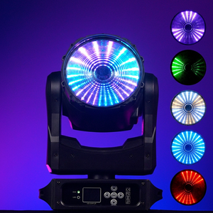 GBR-AO150 Luz <span class=keywords><strong>de</strong></span> Cabeza Móvil LED RGBL <span class=keywords><strong>de</strong></span> 150W Estilo <span class=keywords><strong>MAC</strong></span> ONE con Zoom <span class=keywords><strong>de</strong></span> 4-27, Estrobo <span class=keywords><strong>de</strong></span> 1-25Hz y Control DMX512 - Product Image 1