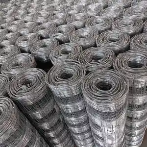 heavy duty fixed knot woven wire field game fence/ Galvanized Sheep Farm Fence Factory Price/ 2.2mm 2.5mm 2.7mm wire farm fence
