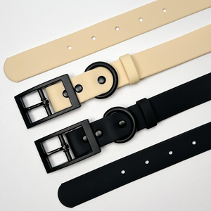 Collare per <span class=keywords><strong>Cani</strong></span> Personalizzato in PVC con Lettere Iniziali e Braccialetto in Pelle per Creazione di Gioielli Fai-da-Te - Product Image 3