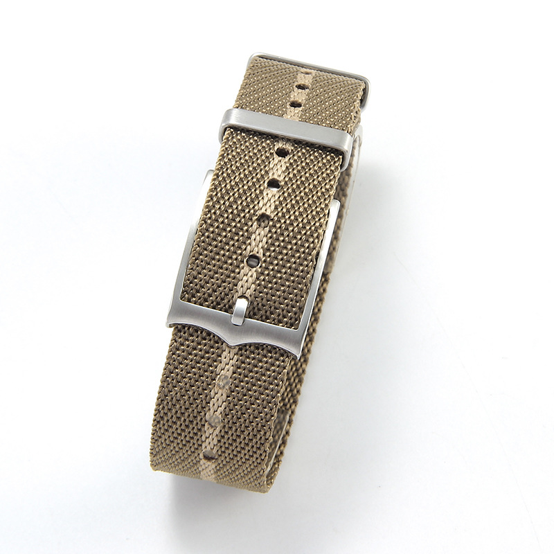 Greenish-gold - steel color buckle