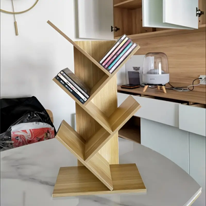 Tre Cao Cấp Cây kệ sách cuốn sách lưu trữ Organizer Kệ tầng thường vụ kệ sách kệ sách - Product Image 2