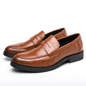Zapatos de Vestir Formales de Negocios Cómodos y a la Moda para Hombre de Alta Calidad, Hechos a Mano, Personalizados, con Aumento de Altura, Disponibles para Invierno - Product Image 4