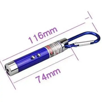 Mini Pointeur laser multifonctionnel portable 3 en 1 Innovation interactive Pointeur de chat Jouet pour chat Pointeur