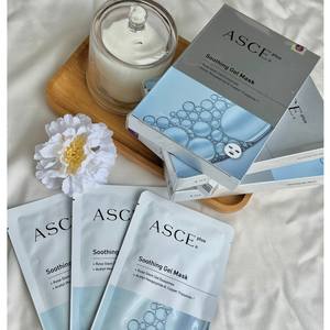 Masque en soie médicale personnalisé ASCE Plus Pack de masques anti-âge hydratants avec ha ou collagène - Product Image 4