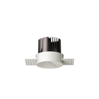 Arche. Plafonnier LED encastré anti-ombre pour coiffeuse, lumière douce pour le visage, découpe 75 mm, pour hôtel, salle de bain, zone de dressing LP-FX7570BT-RTB-21