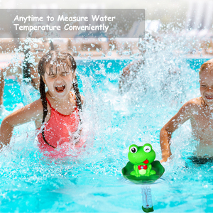 Termómetro de queroseno de alta calidad más vendido termómetro de piscina de rana impermeable lindo para el hogar - Product Image 4