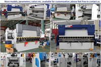 Presse plieuse hydraulique CNC à barre de torsion entièrement automatique 300T6000mm avec pompe numérique pour la pliage de tôles d'acier