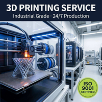 Service d'atelier d'impression 3D plastique et métal |   Résine PLA PETG Nylon ABS Titane Acier inoxydable |   Prototypage rapide tout-en-un