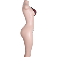 Combinaison en dentelle transparente à lacets avec motif d'écailles de poisson, tenue de danse exotique, tenue de strip-teaseuse, vêtements de scène, vêtements de club, body à strass