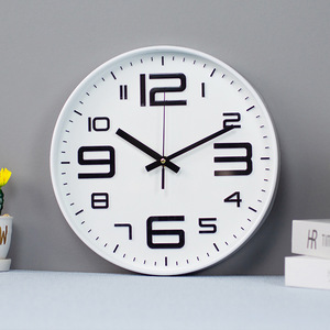 Reloj de Pared Redondo de Plástico de <span class=keywords><strong>30</strong></span> cm (12 Pulgadas), Silencioso, Decorativo para el Hogar, Nuevo Producto en Oferta - Product Image 6