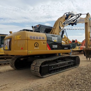 Excavatrice Caterpillar 320D d'occasion, modèle 2023, poids opérationnel de 20 tonnes, capacité de la benne de 1,0 m³, chenilles en caoutchouc, pour vidéo explicative - Product Image 5