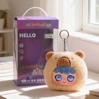 Peluche animale intelligente à commande vocale en fibre de polyester, qui parle et interagit, design mignon, cadeau d'anniversaire pour enfants