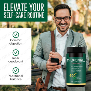 Cápsulas de Clorofila OME Privadas para Hombres y Mujeres, Apoya la Salud del Sistema Inmunológico, Apoya la Salud Digestiva, Equilibrio Nutricional - Product Image 5