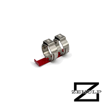 Collier de serrage PEX en acier inoxydable 304, simple oreille, sans palier, pour tuyaux de 9,4-11,9 mm, métrique, OEM, pour plomberie et alimentation en eau
