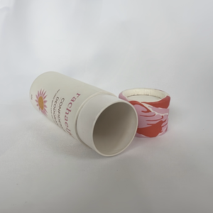Haute qualité écologique prix usine maquillage emballage cosmétique vide déodorant bâton conteneur pousser le tube de papier baume à lèvres - Product Image 5