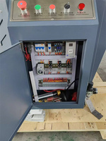 Máquina para Fabricar Puertas y Ventanas, Cambiador de Herramientas, Máquina Combinadora de Esquinas con Motor de 2.2kw, Voltaje 220V/380V para Perfiles de Aluminio