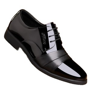 Men's Anti-Slip Dressy Loafers Slip-On Office <b>Shoes</b> PU Upper Waterproof <b>Comfortable</b> <b>Work</b> <b>Shoes</b> Breathable Hard-Wearing - Product Image 4