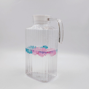 Bất Hot Bán 2L nhựa nước Jug bán buôn Acrylic trái cây truyền trong suốt OEM tùy chỉnh bình nước - Product Image 4