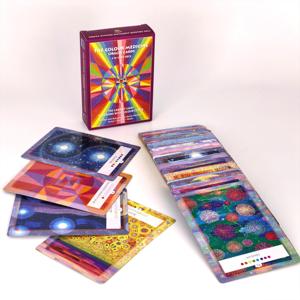 Cartas del Oráculo de la Medicina de los Colores, Mazo de 74 Cartas de Papel con Borde Dorado y Acabado Brillante, Arte Fantástico, Guía de Sanación, Cartas de Tarot Ecológicas - Product Image 2