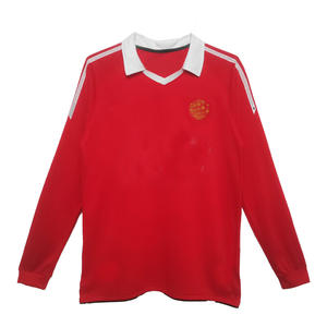 Ropa de Fútbol Retro de Diseño Personalizado, <span class=keywords><strong>Sudaderas</strong></span> Retro y Camisetas de Fútbol con Estampado Personalizado con Logotipos y Números. - Product Image 4