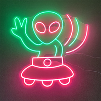 Letrero LED, Letrero de Neón LED Personalizado, Letreros Electrónicos LED de Neón Personalizados, Personajes de Dibujos Animados Brillantes, Cosplay de Valorant con Neón