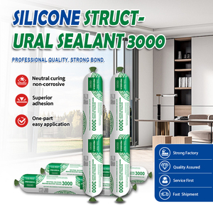 Sellador de Silicona Neutro Resistente a la Intemperie para Sellado en Exteriores PD3000, Adhesivo de Curado Rápido y Fuerte Adhesión para Puertas de Piedra - Product Image 1