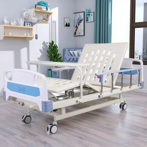 Lit d'hôpital manuel à deux fonctions LC-S202 Vente à chaud en gros Lit de soins médicaux Lit de patient médical manuel à deux fonctions - Product Image 5