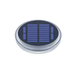 태양 갑판 빛 옥외 방수 LED 팩 파란 색깔 태양 단계 빛 큰 태양 위탁 패널