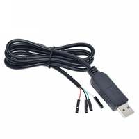 Cable convertidor serial USB-A a TTL (Dupont) UART 3P/4P/6P