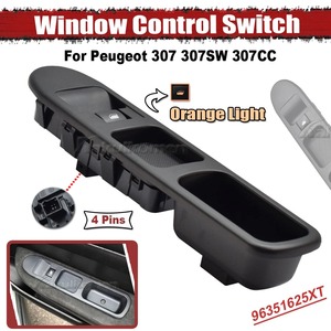 6554.KT 96351625xt Thạc Sĩ Điện Điện Cửa Sổ Nâng Lên Điều Khiển Chuyển Đổi Điều Kiện Mới Phụ Kiện Xe Hơi Cho Peugeot 307 307sw 307cc - Product Image 6
