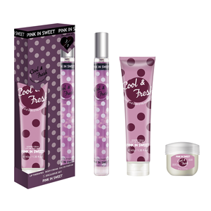 Set de Cuidado de la Piel para Mujer, Marca Original, <span class=keywords><strong>PINK</strong></span> SWEET, Perfume Floral, Terapias Labiales, Crema Corporal, Eau de Parfum, Exclusivo, Tres Piezas, 35ml - Product Image 5