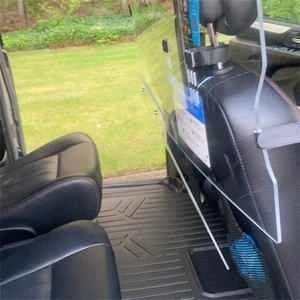 Барьер акриловый для стола безопасности ресторана, разделительная панель, ограждение для стола такси, Ub Lyft Er - Product Image 2