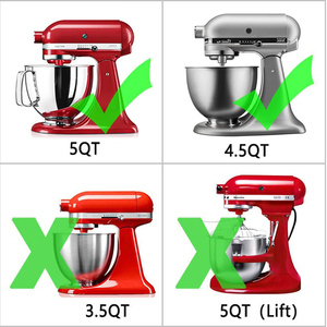 Pièces de mélangeur à prix surprise 	 Accessoires de remplacement pour batteur, <span class=keywords><strong>crochet</strong></span> <span class=keywords><strong>pétrisseur</strong></span> de remplacement pour batteur sur socle <span class=keywords><strong>Kitchenaid</strong></span> KSM90 et K48 - Product Image 5